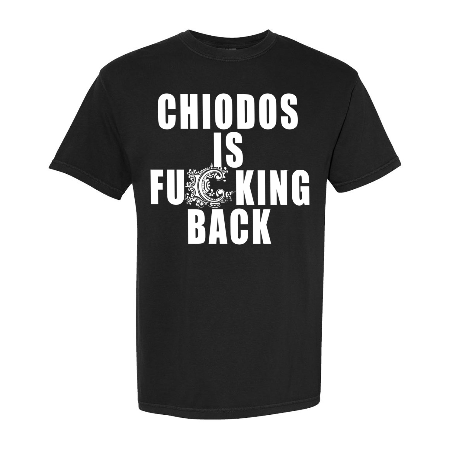 chiodos Is Fucking Back Black T-Shirt